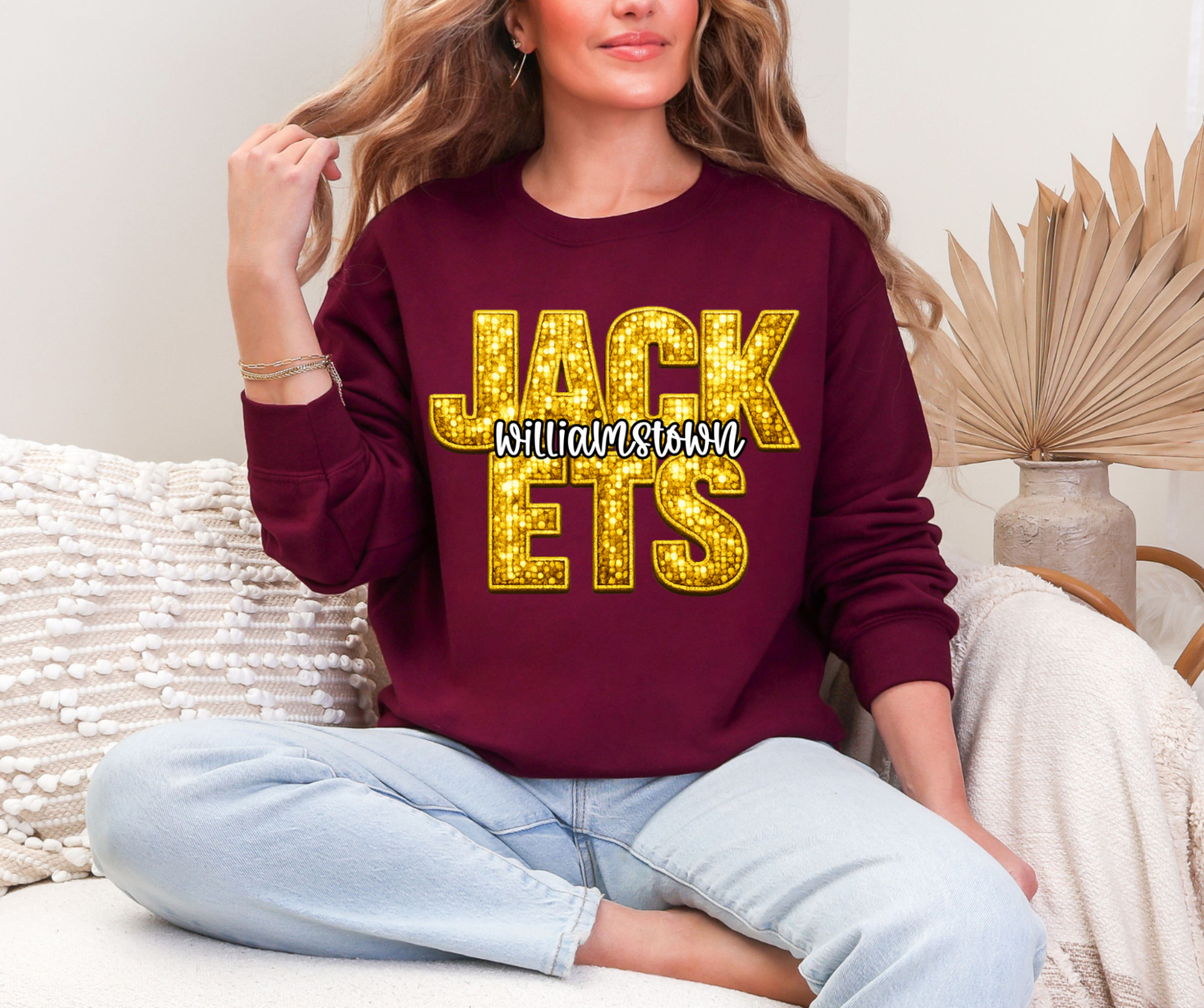 Jackets- Glitter Letters