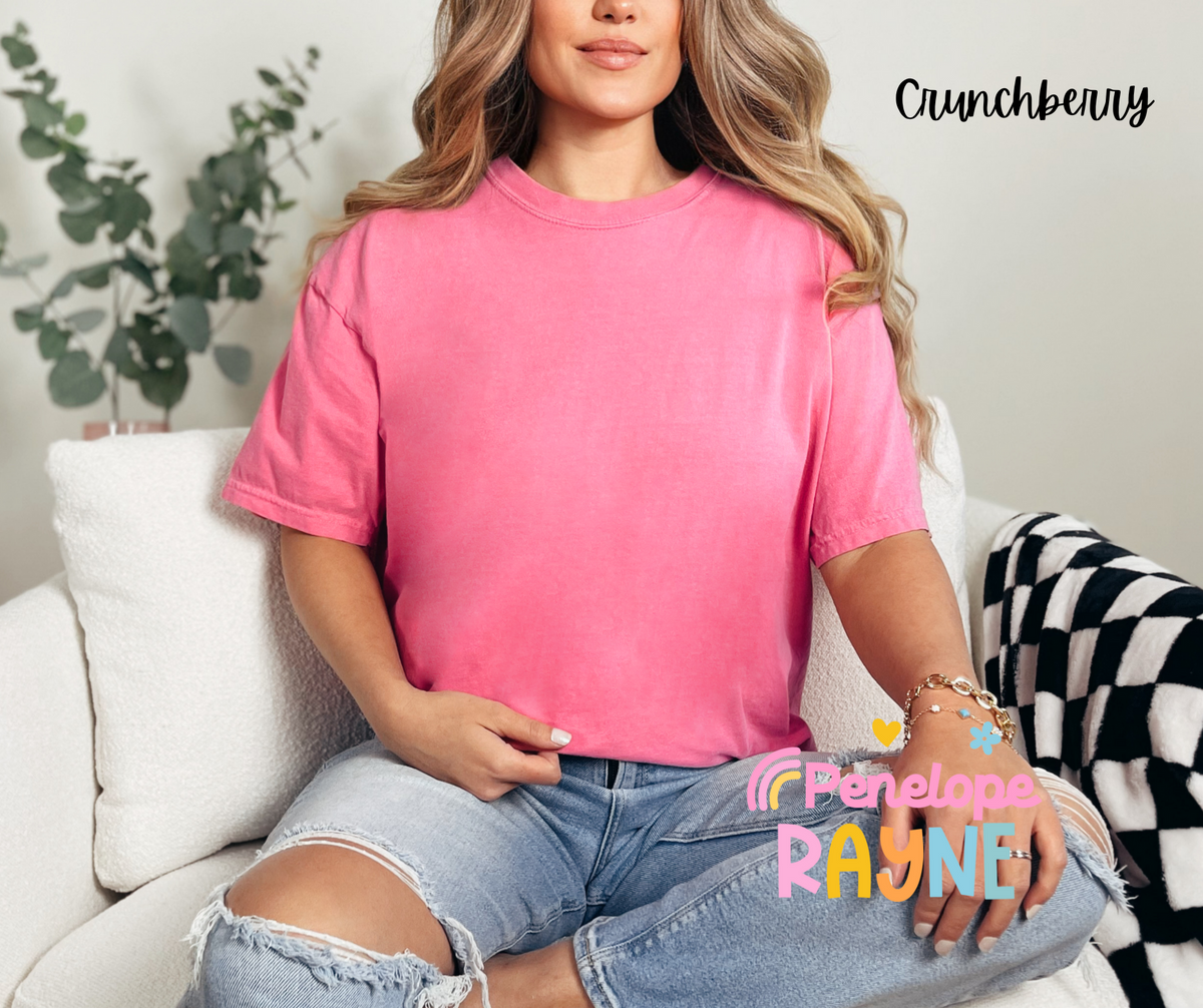 Coffins & Coffee- Comfort Colors Tee