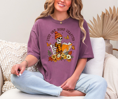 Just One More Chapter- Comfort Colors Tee