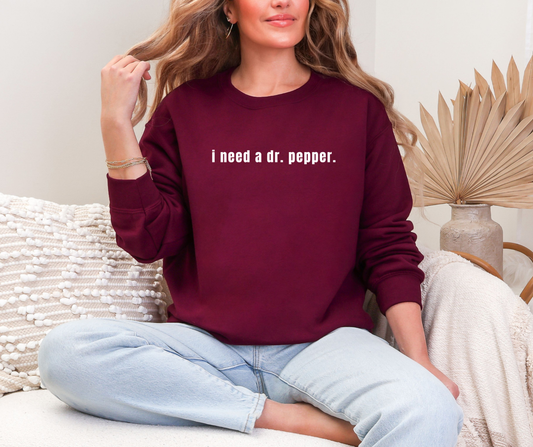 I need a Dr. Pepper